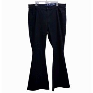Hollister High Rise Black Flare Jeans Women's plus size 20L 35L  NWT